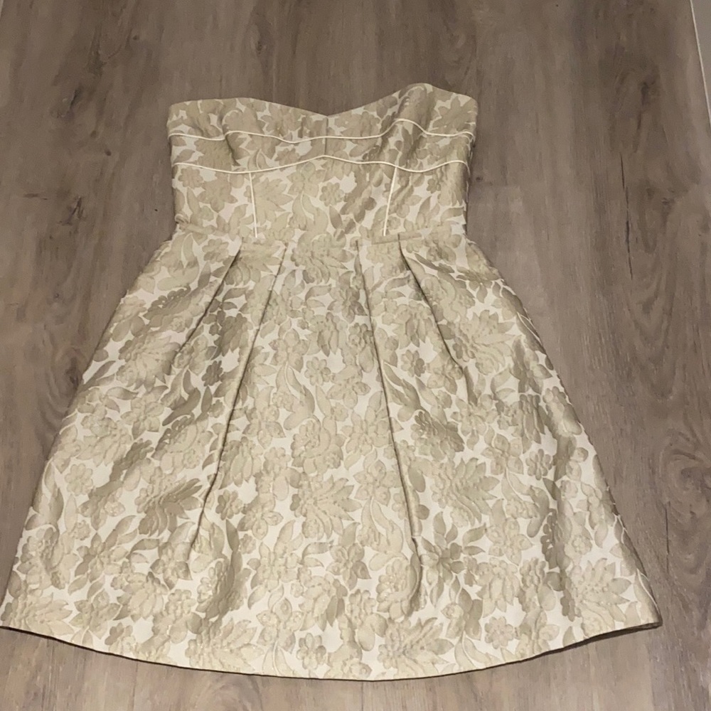 Cynthia Steffe Strapless Mini Dress